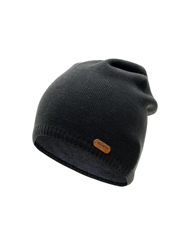 Iguana Beanie Ανδρικός Σκούφος σε Γκρι χρώμα 92800187870