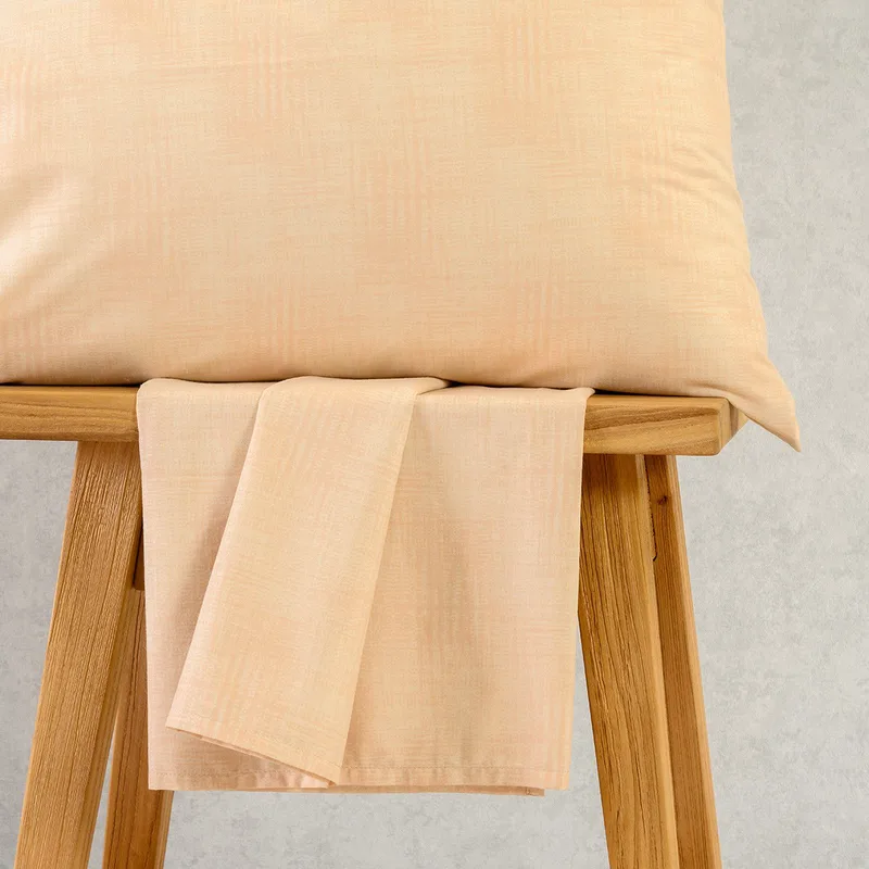 Σετ Σεντόνι Με 1 Μαξιλαροθήκη Polycotton Μονό Με Λάστιχο 100x200+32εκ. Gianna Rose Casual Line Mini Melinen (Τύπος κατωσέντονου: Με Λάστιχο, Ύφασμα: 50% Cotton-50% Polyester, Χρώμα: Ροζ, Μέγεθος: Μονά) - MELINEN - 20005390