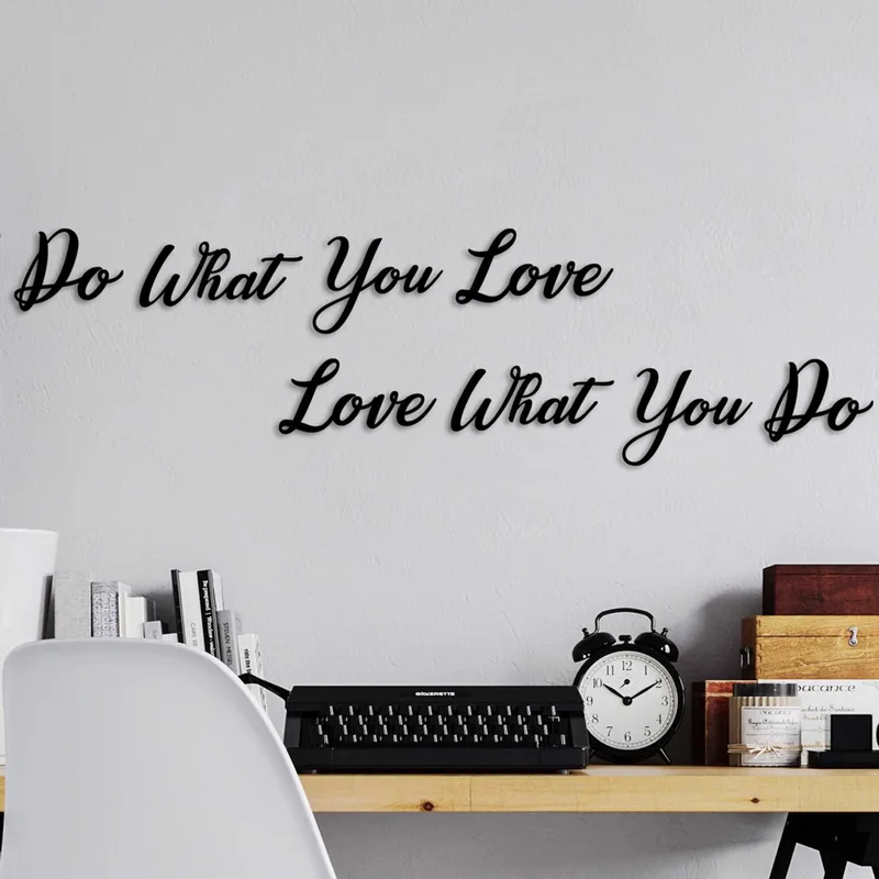 Μεταλλικό Διακοσμητικό Τοίχου Do Love Love Do 891Tnl3353 14x11 cm