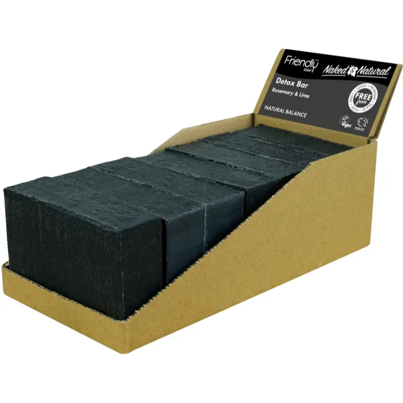 Friendly Soap Detox Bar Rosemary & Lime φυσικό σαπούνι 7x95 γρ