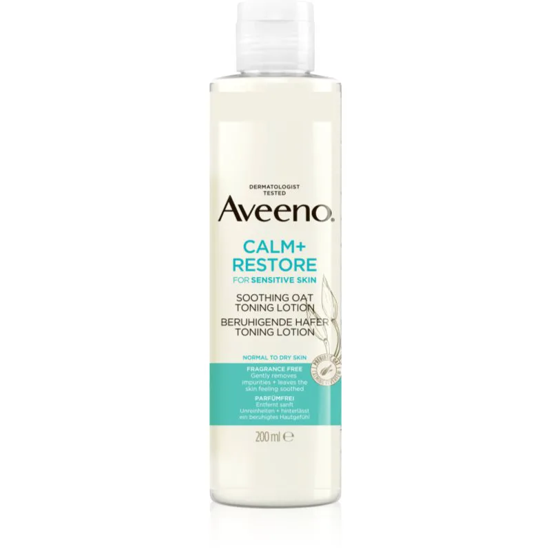 Aveeno Calm + Restore καταπραϋντικό τόνερ 200 ml
