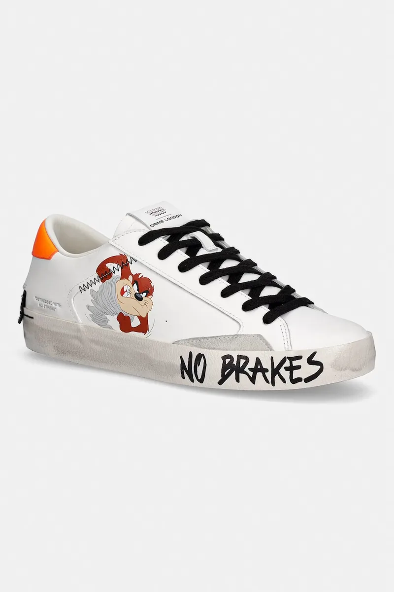 Δερμάτινα sneakers Crime London DISTRESSED WARNER BROS