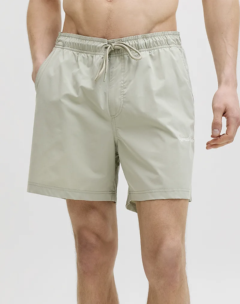 JACK&JONES JPSTMAUI NORREBRO SWIM SHORTS REG RET 12291434-SEAGRASS Mixed