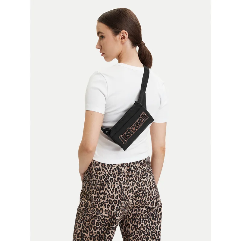 Τσαντάκι Μέσης﻿ Just Cavalli 80QA4B23 ZSD81 Μαύρο
