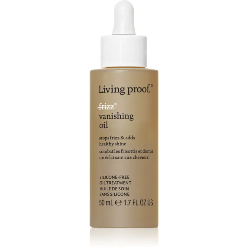 Living Proof No Frizz ενυδατικό λάδι για όλους τους τύπους μαλλιών 50 ml