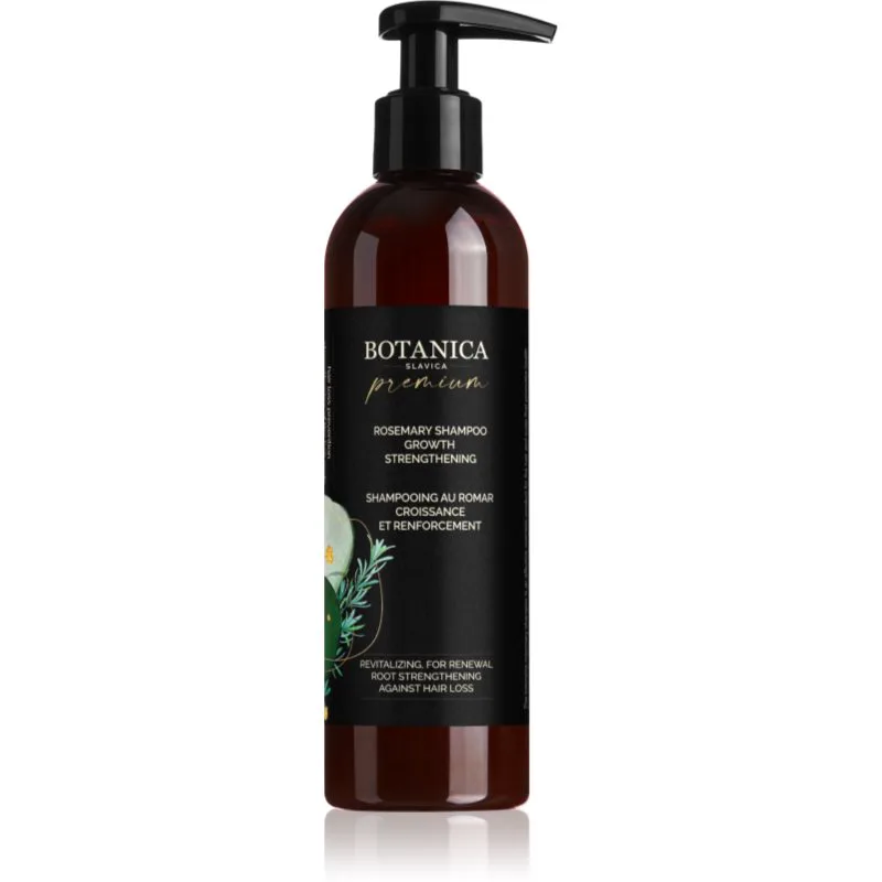 Soaphoria Botanica Slavica Rosemary Shampoo εντατικό σαμπουάν για ανάπτυξη μαλλιών και ενίσχυση ριζών 250 ml