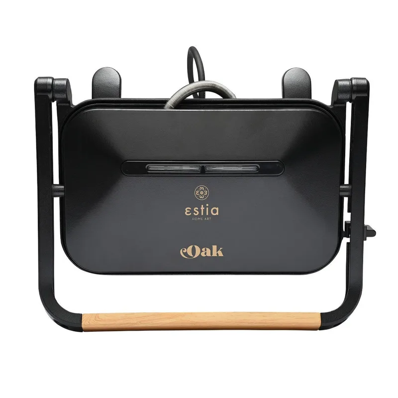 Estia Τοστιέρα Oak 2 Θέσεων 1300W Με Αντικολλητικες Πλάκες