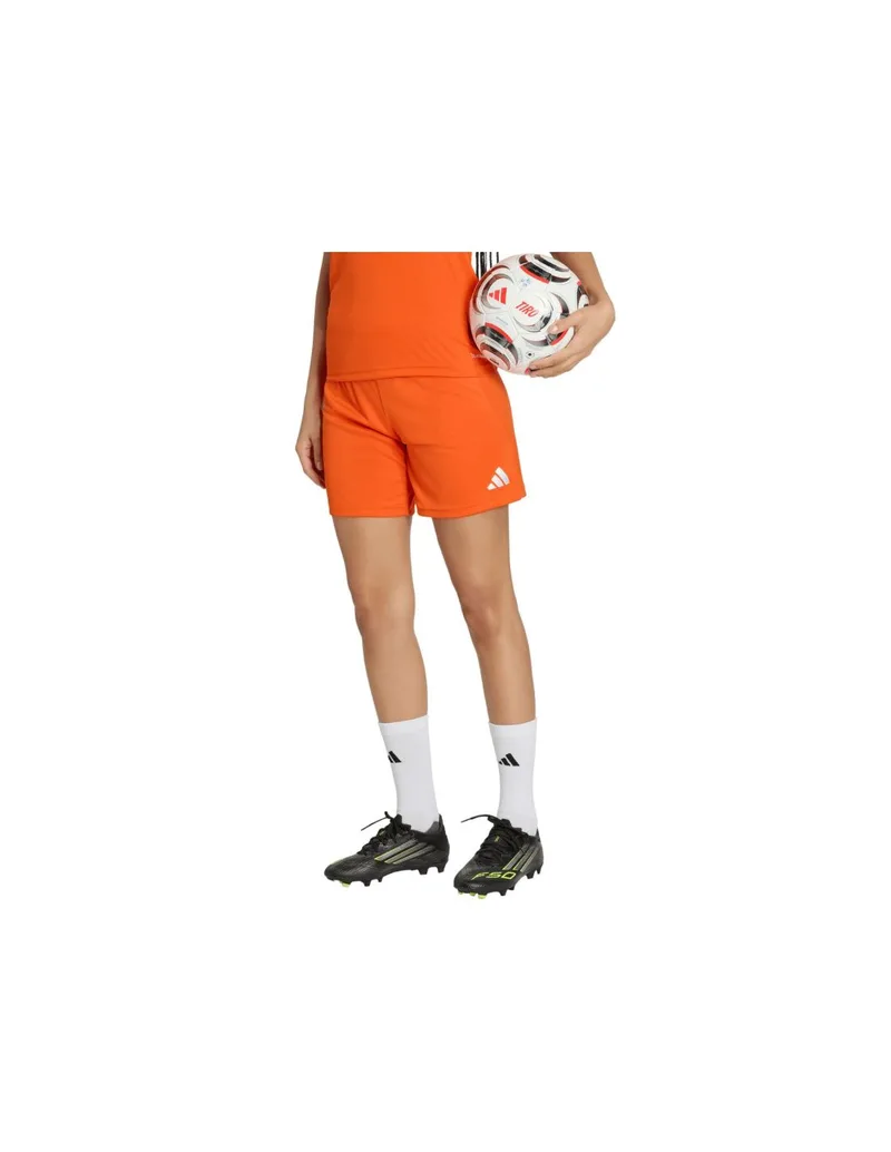 Adidas Entrada 26 women's shorts orange JZ2538