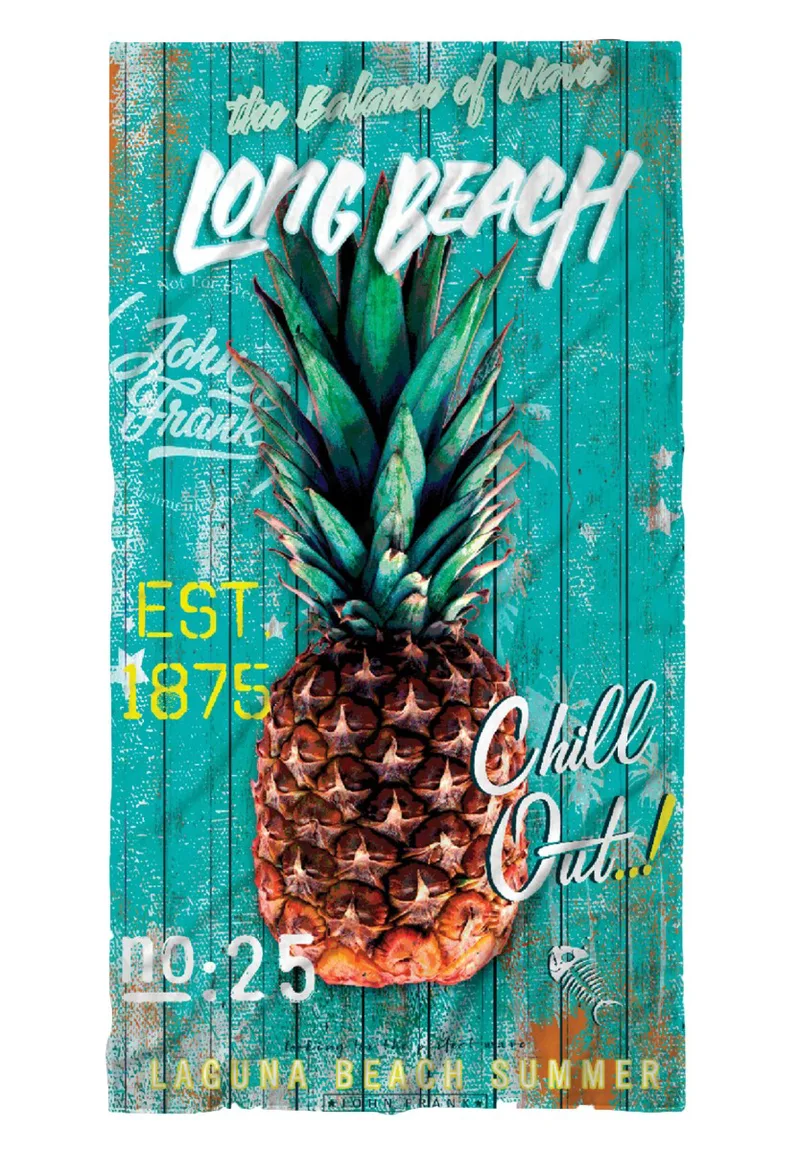 Πετσέτα Θαλάσσης Pineapple John Frank JFSS21TW02