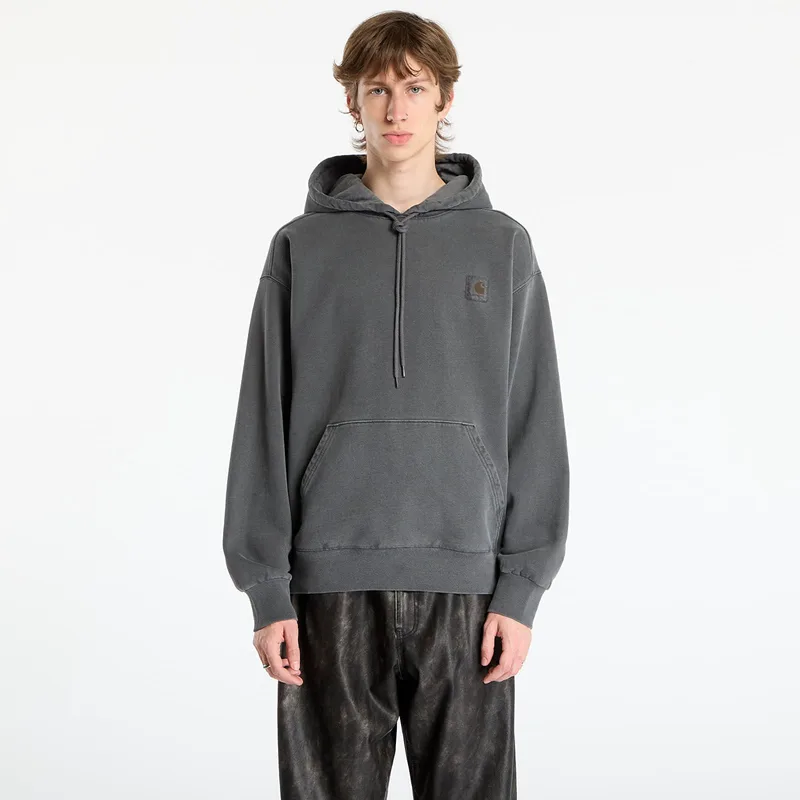 Φούτερ Carhartt WIP Hooded Vista Sweat UNISEX Black Garment Dyed XS
