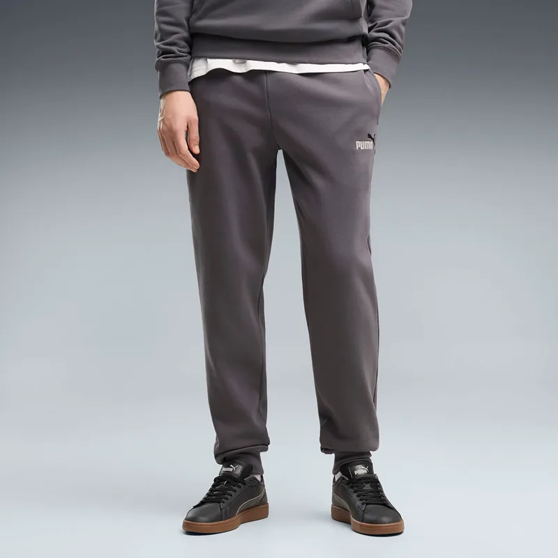 PUMA ESSENTIALS 2 COLOR NO. 1 LOGO SWEATPANTS ΓΚΡΙ