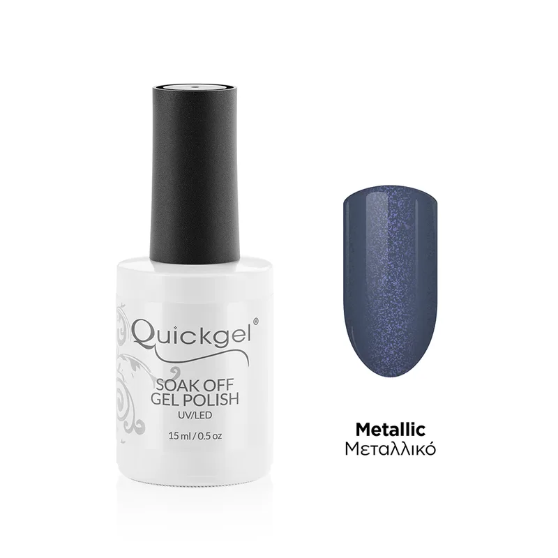 Quickgel No 754 - Denim Ημιμόνιμο Βερνίκι 15 ml