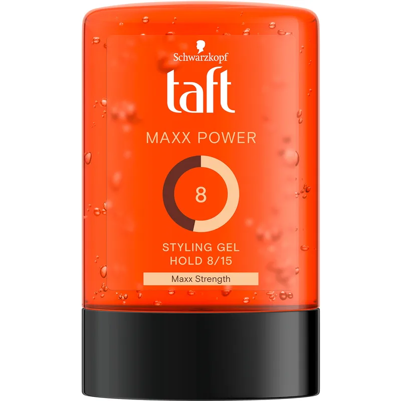 Schwarzkopf Taft Maxx Power 8 Styling Gel Μαλλιών για Δυνατό Κράτημα & Styling Μεγάλης Διάρκειας 300ml