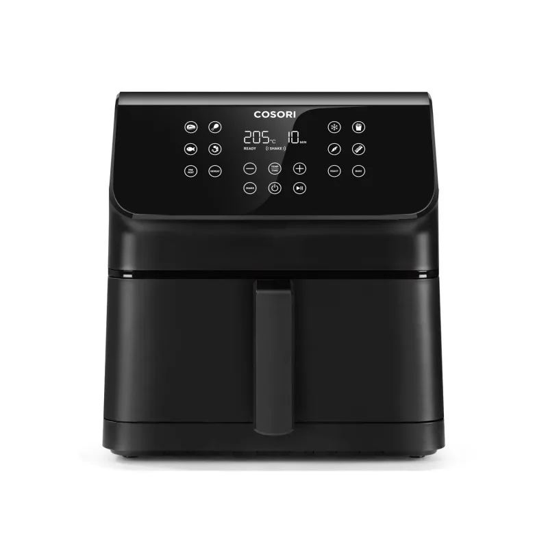 Φριτέζα ζεστού αέρα Cosori Premium II CAF-P651-KEUR, 6,2 l, 11 προγράμματα, χρονοδιακόπτης, AirWhisper, Μαύρο