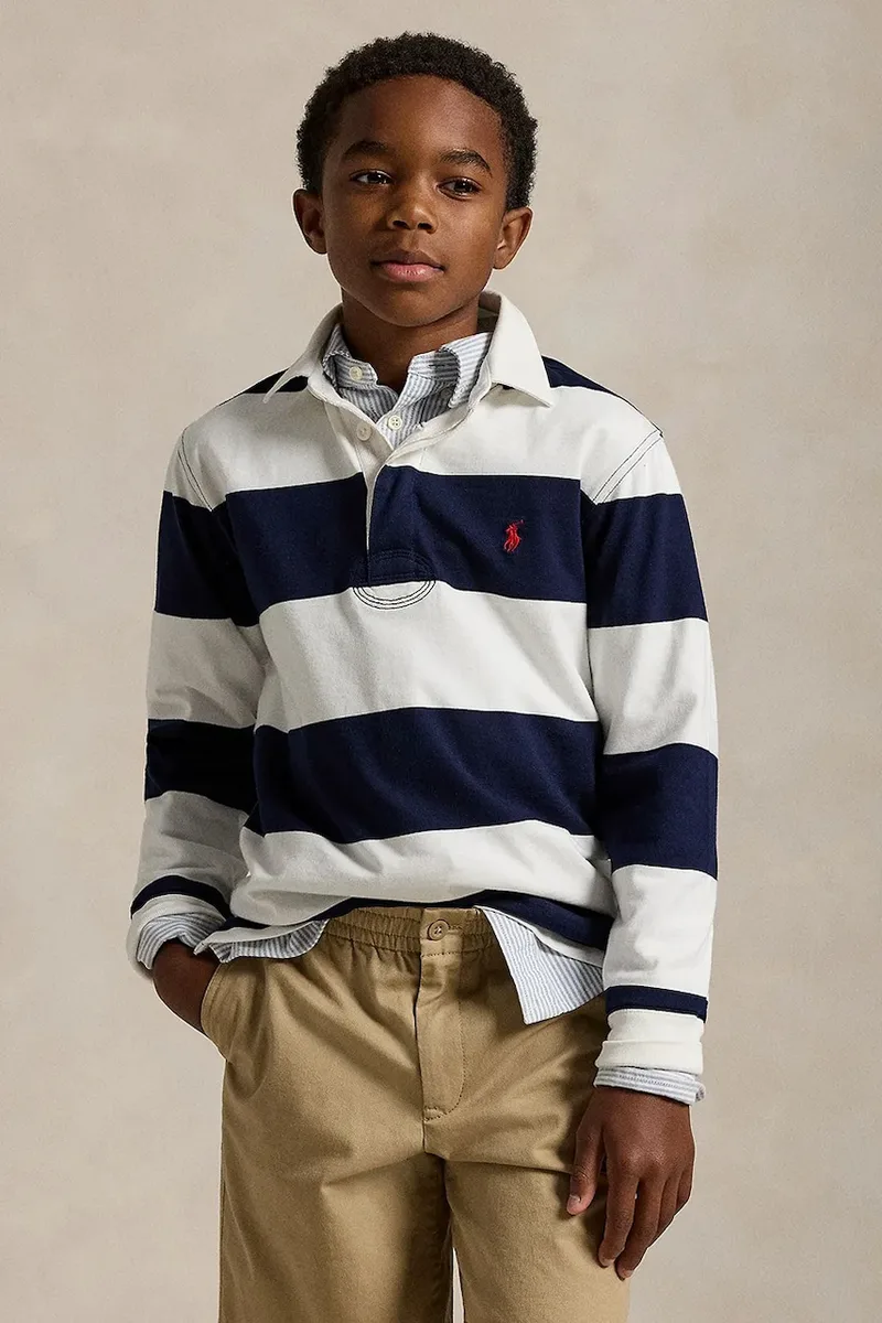 Παιδικό βαμβακερό μακρυμάνικο Polo Ralph Lauren