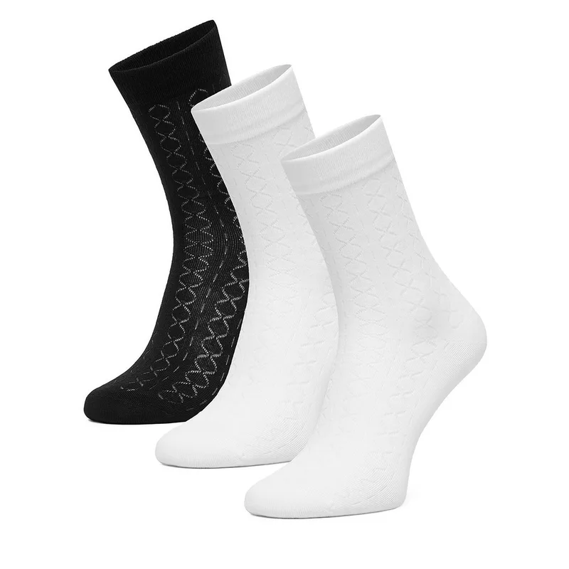Κάλτσες μακριές Nine West CEO_BR_NW_25077_W_AW25 (3 PACK) Λευκό