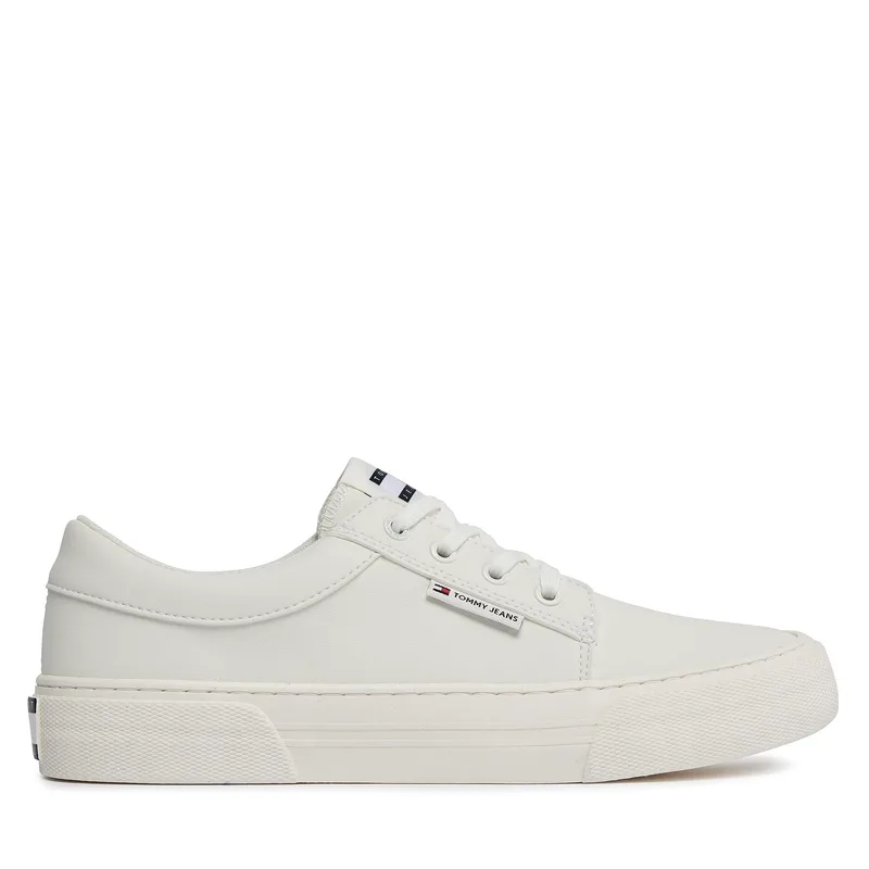 Αθλητικά Tommy Jeans Tjm Vulc. Skate Derby Ess EM0EM01400 Εκρού