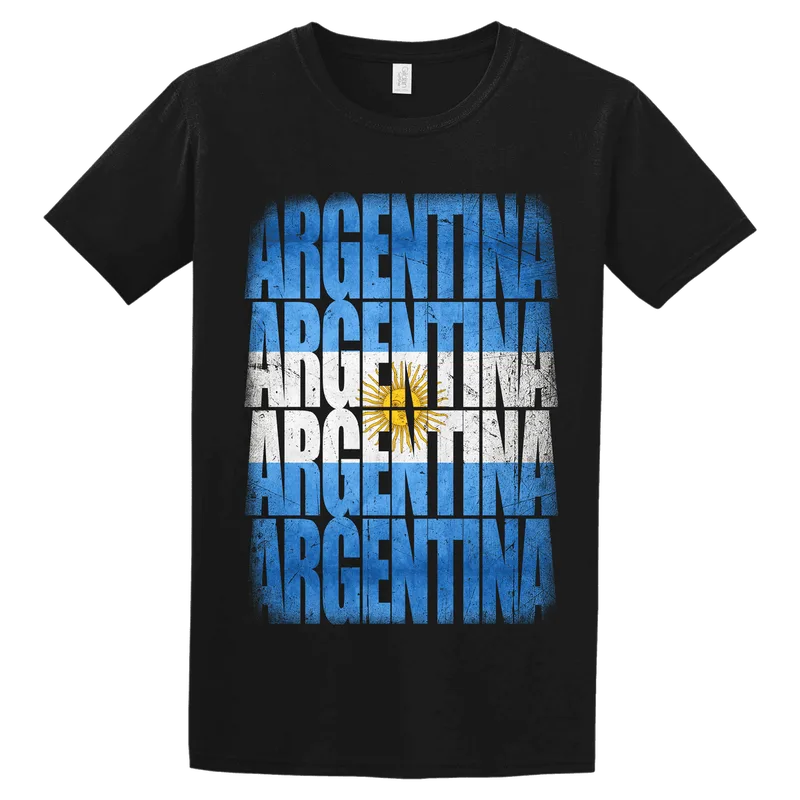 Κοντομάνικη μπλούζα Argentina