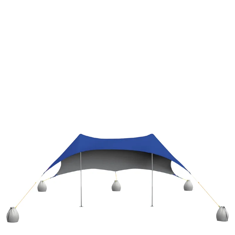 Salty Tribe Aeolians Blackout Beach Elastic Tent 300x250cm Τέντα Παραλίας Με Προστασία Uv Tri-088 Royal Blue