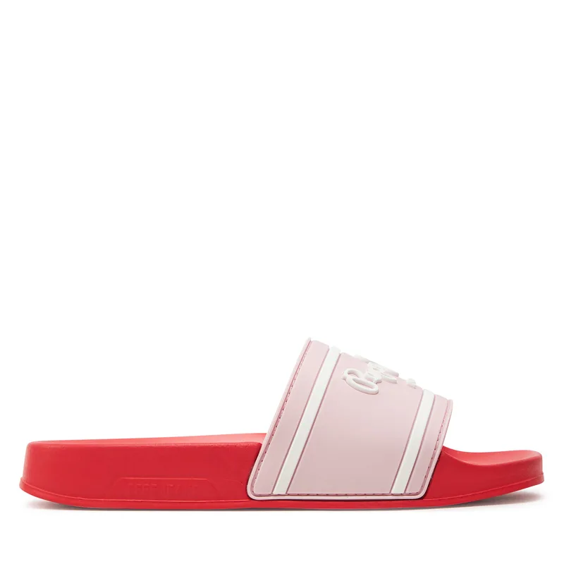 Παντόφλες Pepe Jeans Slider Logo G PGS70061 Ροζ