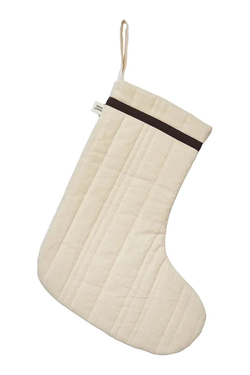 Χριστουγεννιάτικη κάλτσα ferm LIVING Vari Quilted 33 x 40 cm