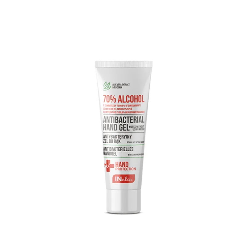 Inelia Antibacterial Hand Gel Aloe Vera 30ml