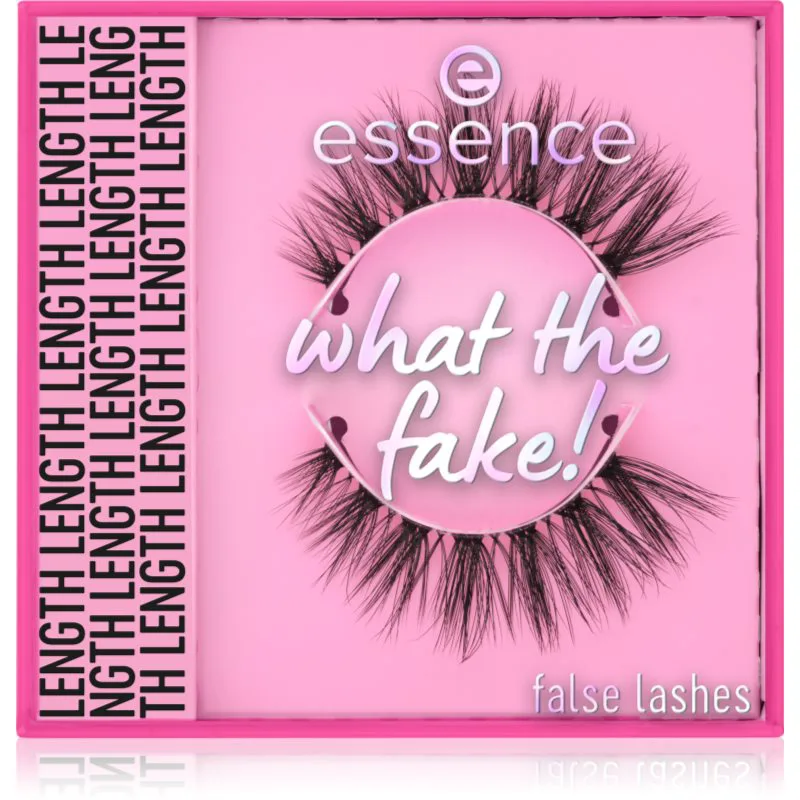 essence WHAT THE FAKE! τεχνητές βλεφαρίδες 04 Dramatic Length 1 ζευγάρι
