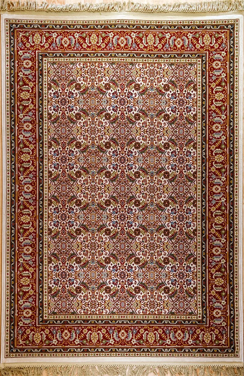 ΧΑΛΙ ORIAN 1180/Cream Red - Klonaras Home Fashion 200cmx250cm