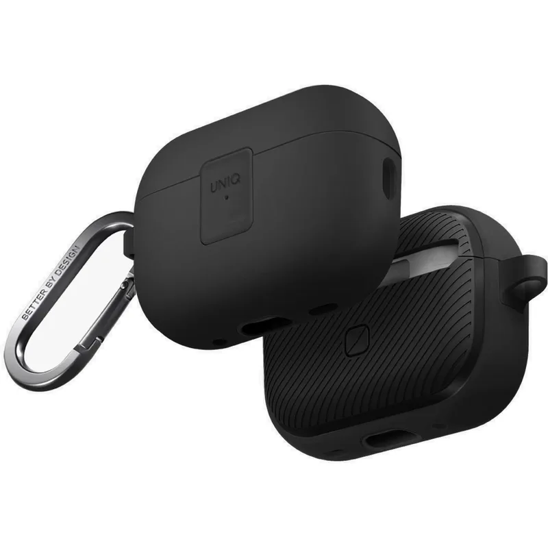 Θήκη AirPods Pro 2nd Gen Uniq Clyde Σκληρή με Μαγνητικό Κλείσιμο - Charcoal / Dark Grey (UNIQ-AIRPODSPRO2-CLYCHRDGRY)