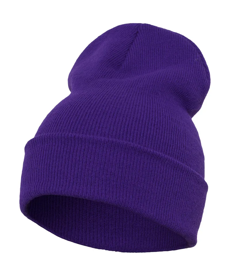 Σκούφος Heavyweight Long Beanie 1501KC Flexfit Purple