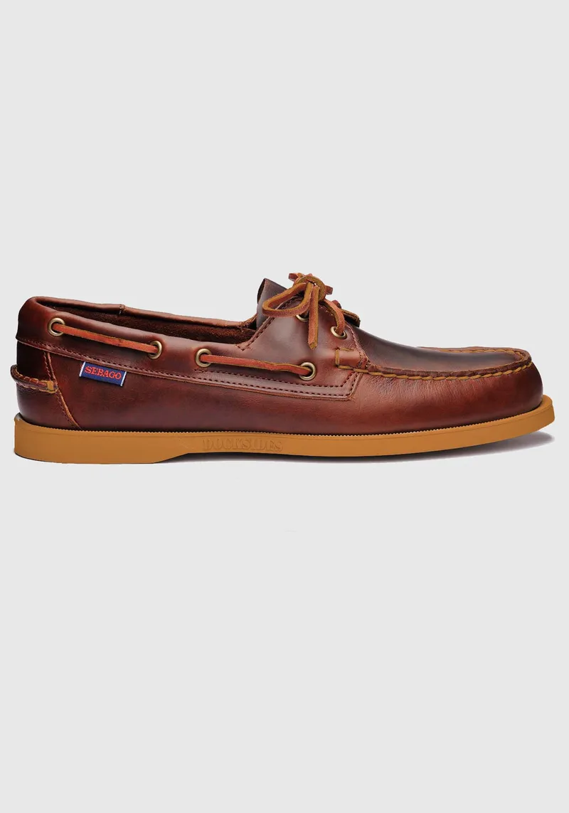 Sebago Ιστιοπλοϊκά Παπούτσια της σειράς Portland - 70000G0 A20 Brown Honey