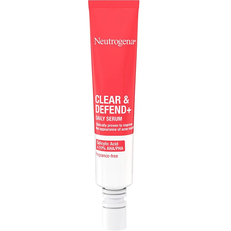 Neutrogena Clear & Defend+ Daily Serum Ορός Καθημερινής Χρήσης για την Αντιμετώπιση των Σημαδιών της Ακμής 30ml