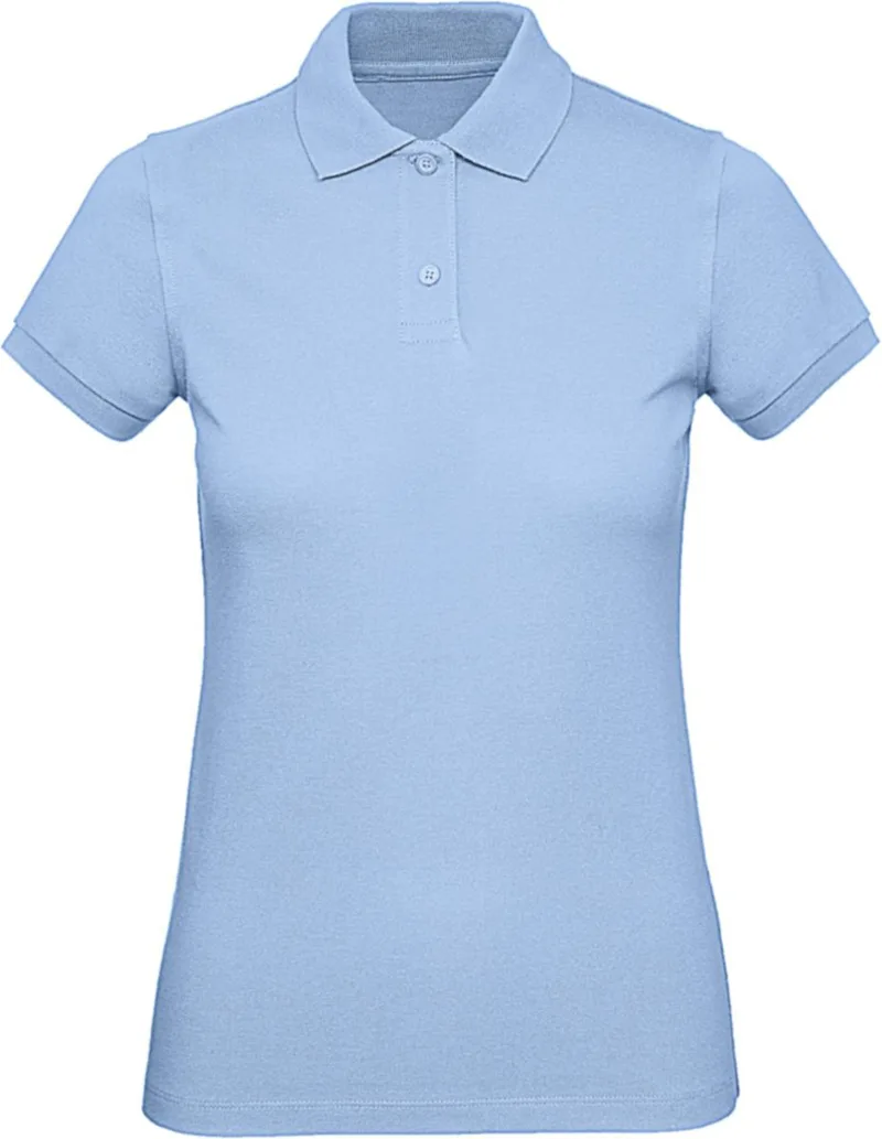 Γυναικειο Μπλουζακι Polο Inspire Organic B & C PW440 Sky Blue