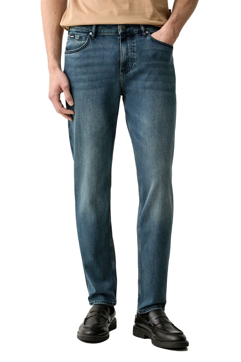 BOSS ΠΑΝΤΕΛΟΝΙ JEANS REGULAR FIT P-Re.Maine ΜΠΛΕ