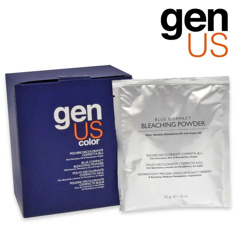 Compact bleaching powder Genus Blue 8x50gr