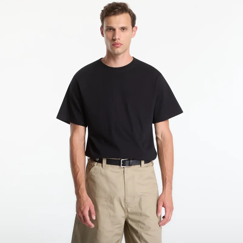 T-shirt Queens Men's Undershirt Tee 3-Pack Black L
