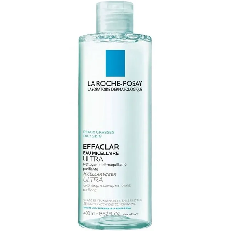 La Roche-Posay Effaclar Ultra Micellaire Water Νερό Καθαρισμού & Ντεμακιγιάζ για το Λιπαρό Δέρμα 400ml