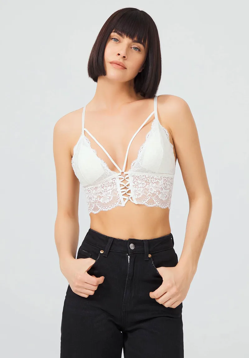 Bralette Cottonhill So Elegant CH1013-Λευκό