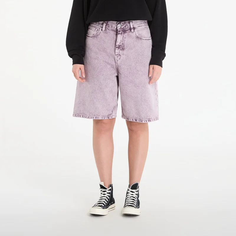 Σορτς Carhartt WIP W' Brandon Short Cozy Purple Chalk Wash XS
