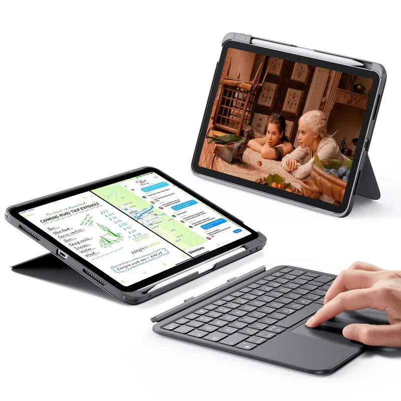 Θήκη ESR Flex Detachable Keyboard Dark Grey iPad 10th/11th A16