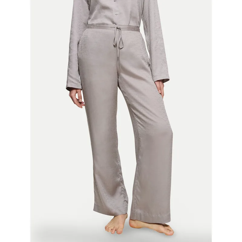 Triumph Παντελόνι πιτζάμας Silky Sensuality 10221174 Γκρι Relaxed Fit