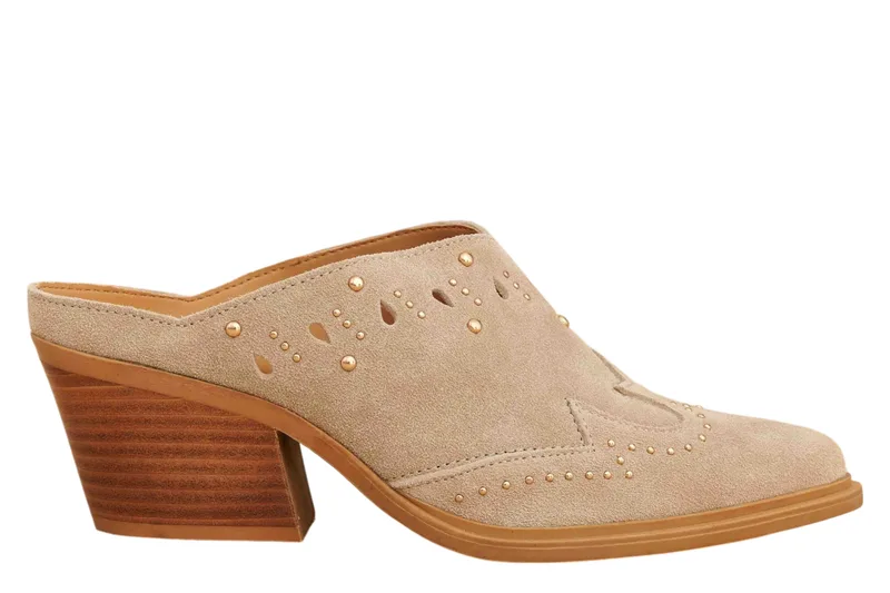 Mules Attrattivo Με Χρυσές Λεπτομέρειες 9Y23432-BEIGE Γυναικείο