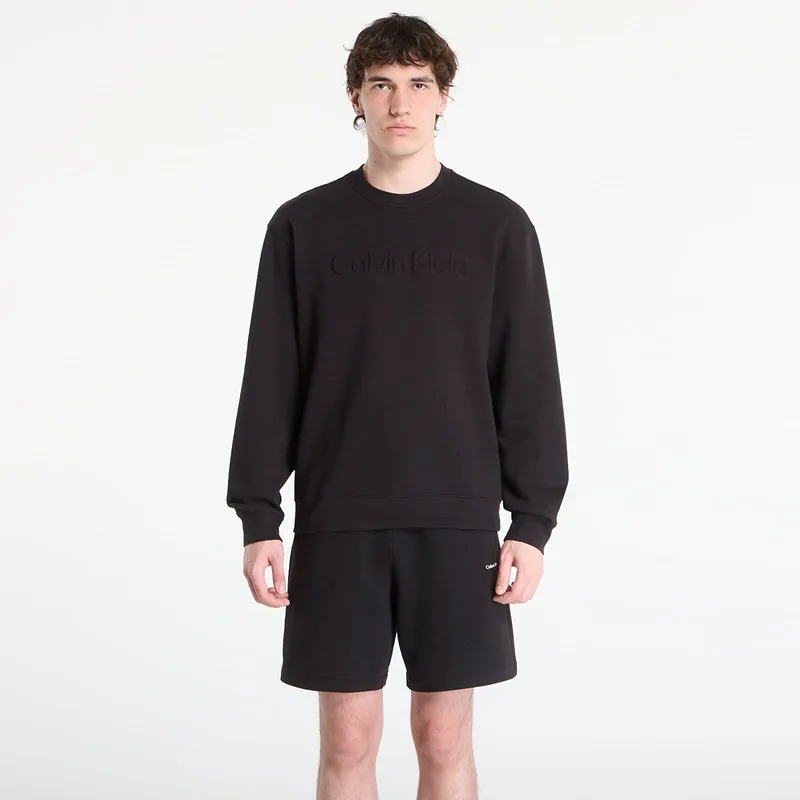 Φούτερ Calvin Klein Eu Sportswear Graphic Crewneck Black L