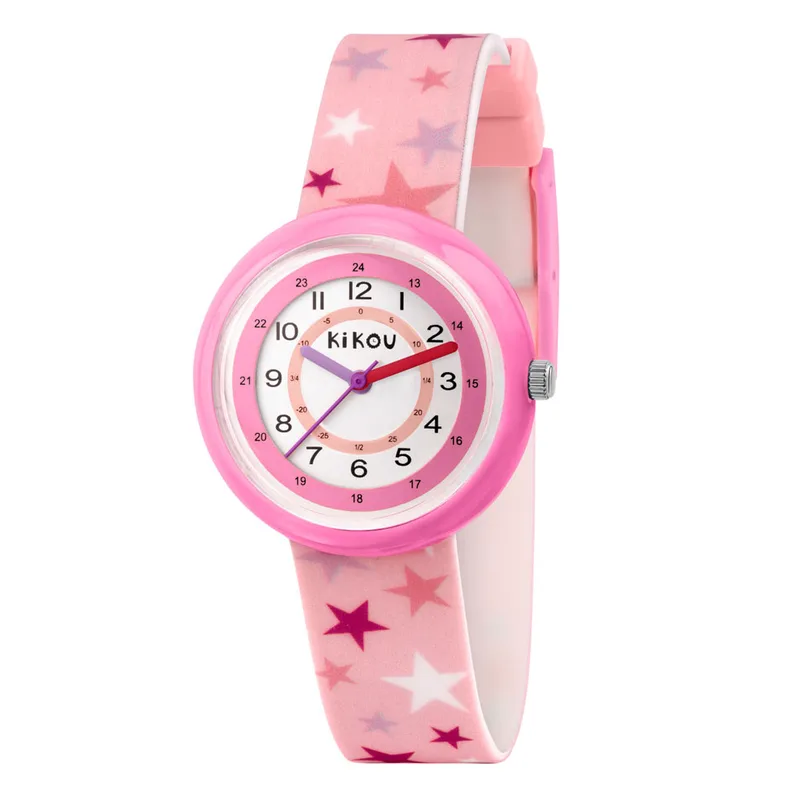 KIKOU Petits Explorateur Ροζ Rubber Strap R4551103503
