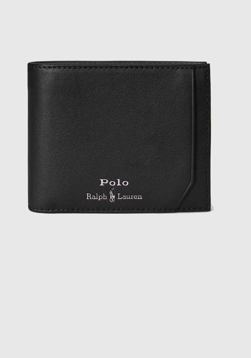 Polo Ralph Lauren Πορτοφόλι της σειράς Smooth Leather - 405963229 001 Black