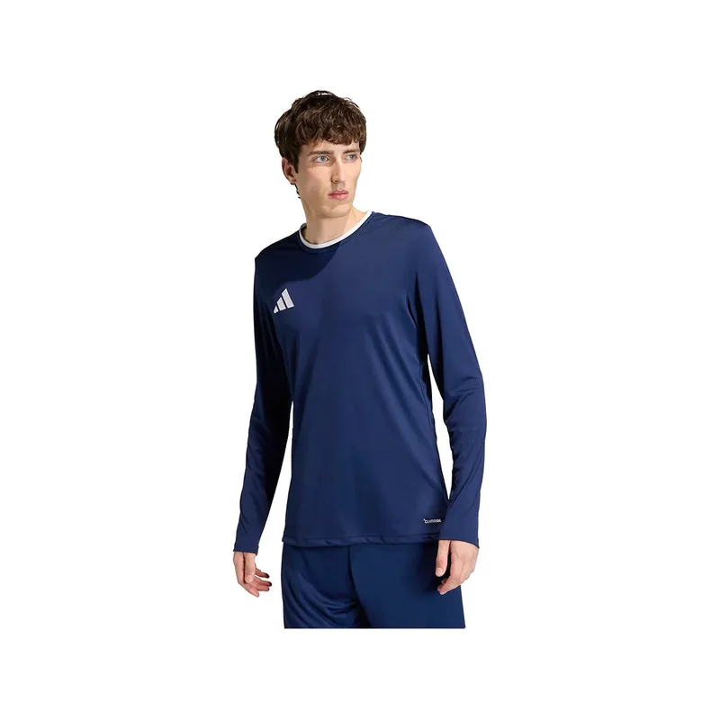Μπλουζάκια με μακριά μανίκια adidas T-shirt Entrada 26 bleu manches longues