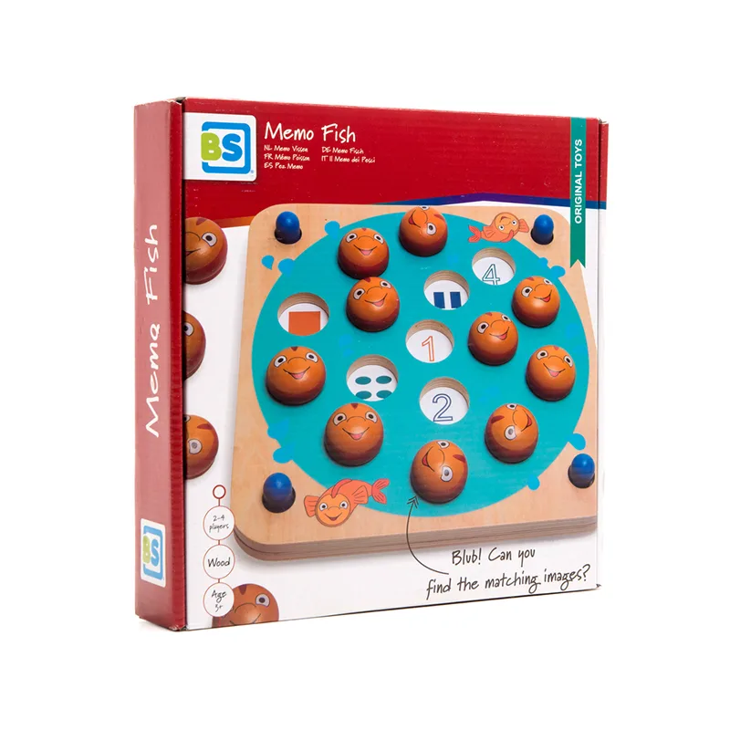 Επιτραπέζιο Μνήμης Memo Fish BS Toys GA371 - Bs Toys - GA371