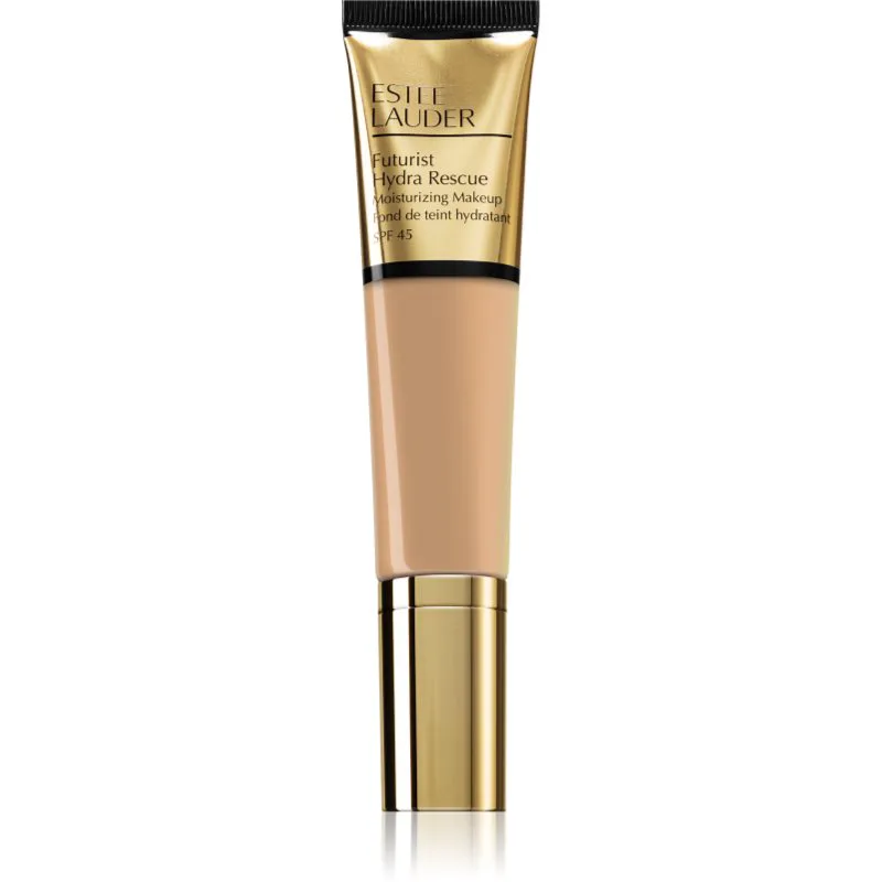 Estée Lauder Futurist Hydra Rescue ενυδατικό μεικ απ SPF 45 απόχρωση 4N2 Spiced Sand 35 ml