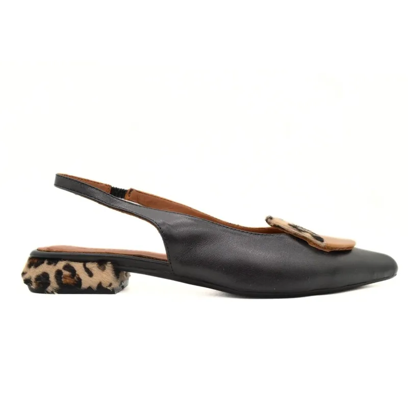 HAWKINS ΓΥΝΑΙΚΕΙΟ LOAFER 741 216 PAR31 MAYΡΟ-ΛΕΟΠΑΡ