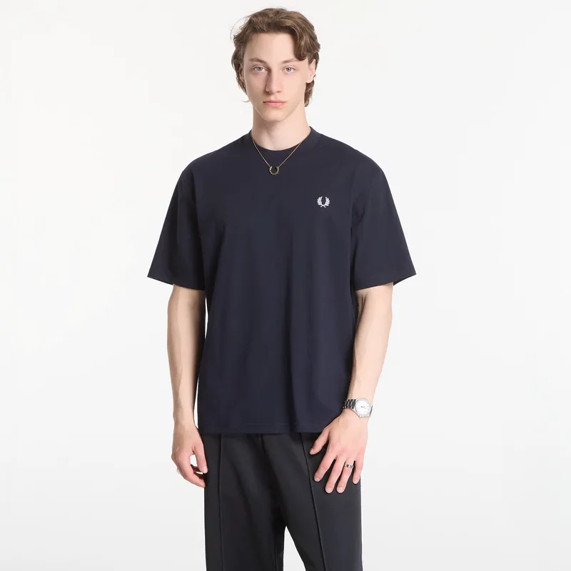 T-shirt Fred Perry Back Print Fred Perry T-Shirt Black S